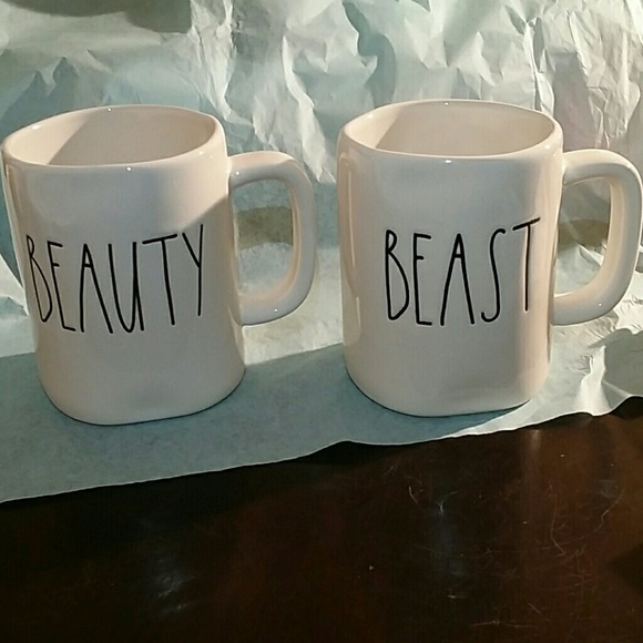 rae dunn Other - Rae dunn BEAUTY AND BEAST MUG